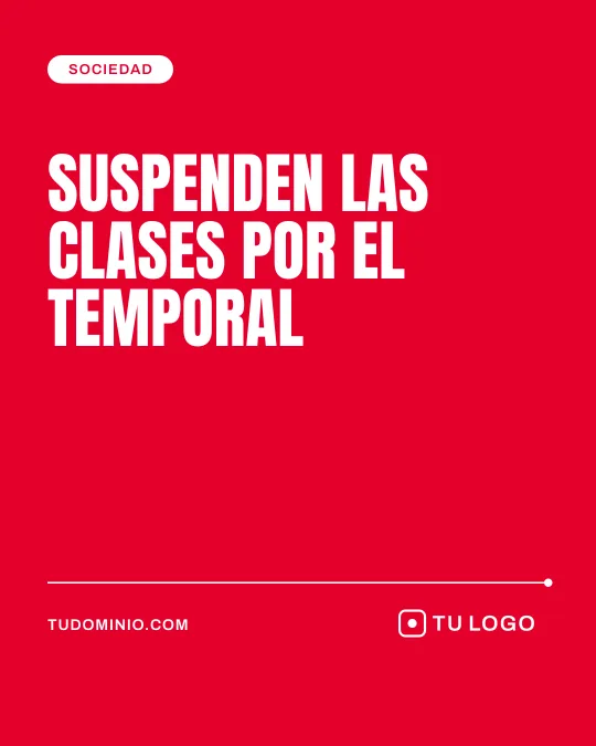 Plantilla Placa de texto: el titular sobre el color de la marca